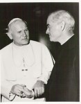Fr Catoir with Pope John Paul&nbsp;II